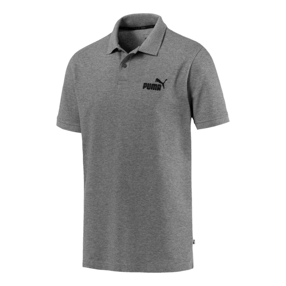 Puma Essential Pique Polo Hommes - Gris , Noir