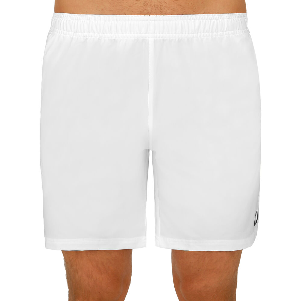 Wilson Team 8 Shorts Hommes - Blanc , Noir