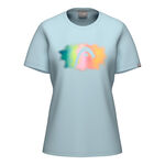V&ecirc;tements HEAD HEAD Lara T-shirt Femmes-bleu clair