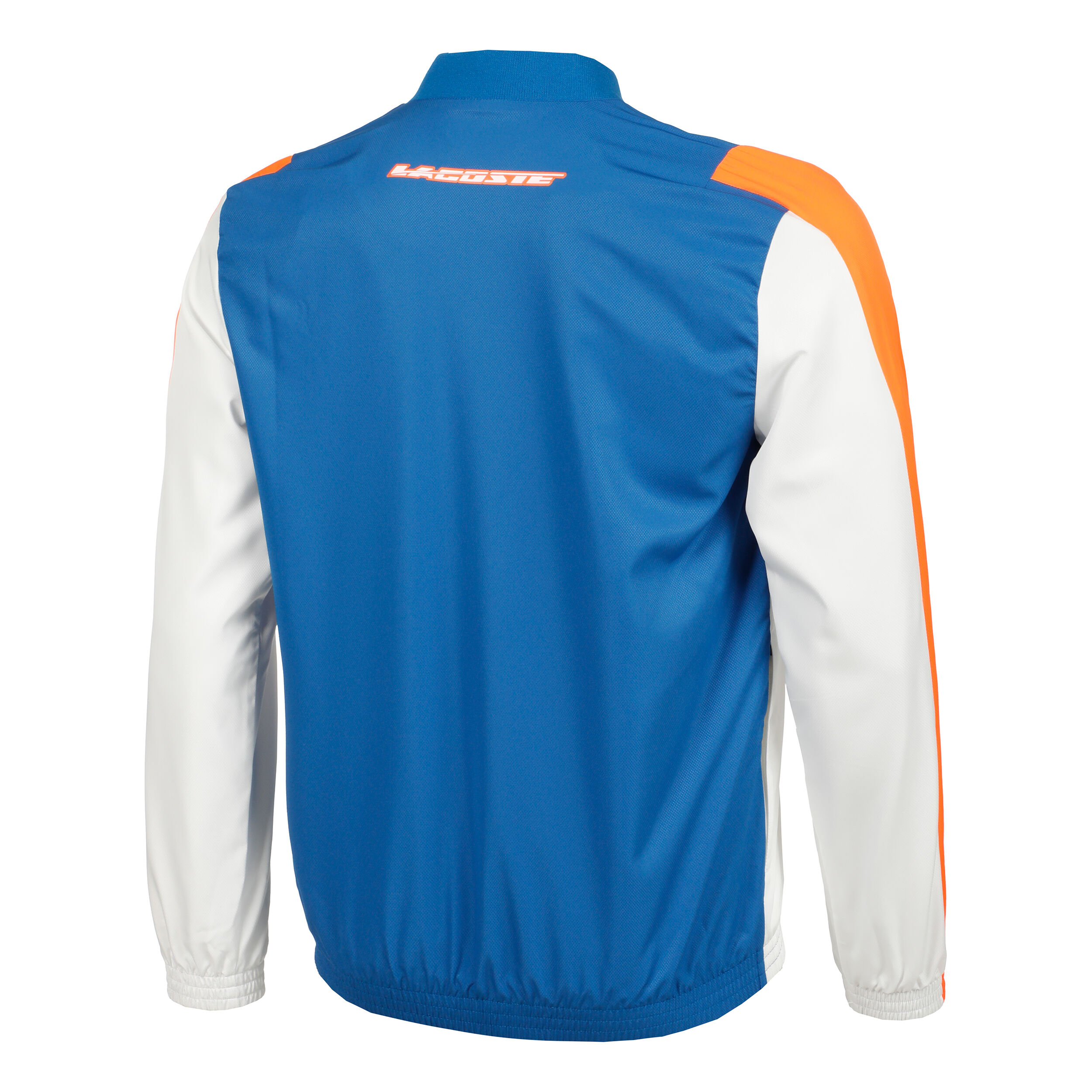 Survetement lacoste bleu orange deals