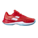 Chaussures de tennis Babolat Babolat Jet Mach 3 Chaussure Terre Battue Femmes-Corail,Vert