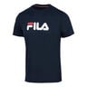 Logo T-shirt Hommes-Bleu Foncé,Blanc