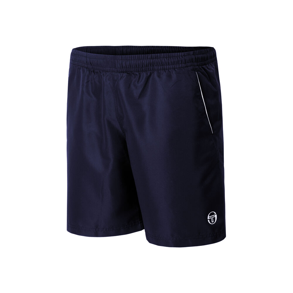 Sergio Tacchini Rob 021 Shorts Hommes - Bleu Foncé , Blanc
