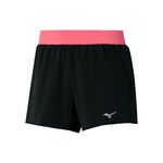 Vêtements Mizuno Mizuno Alpha 4.5in Shorts Femmes-Noir,Pink