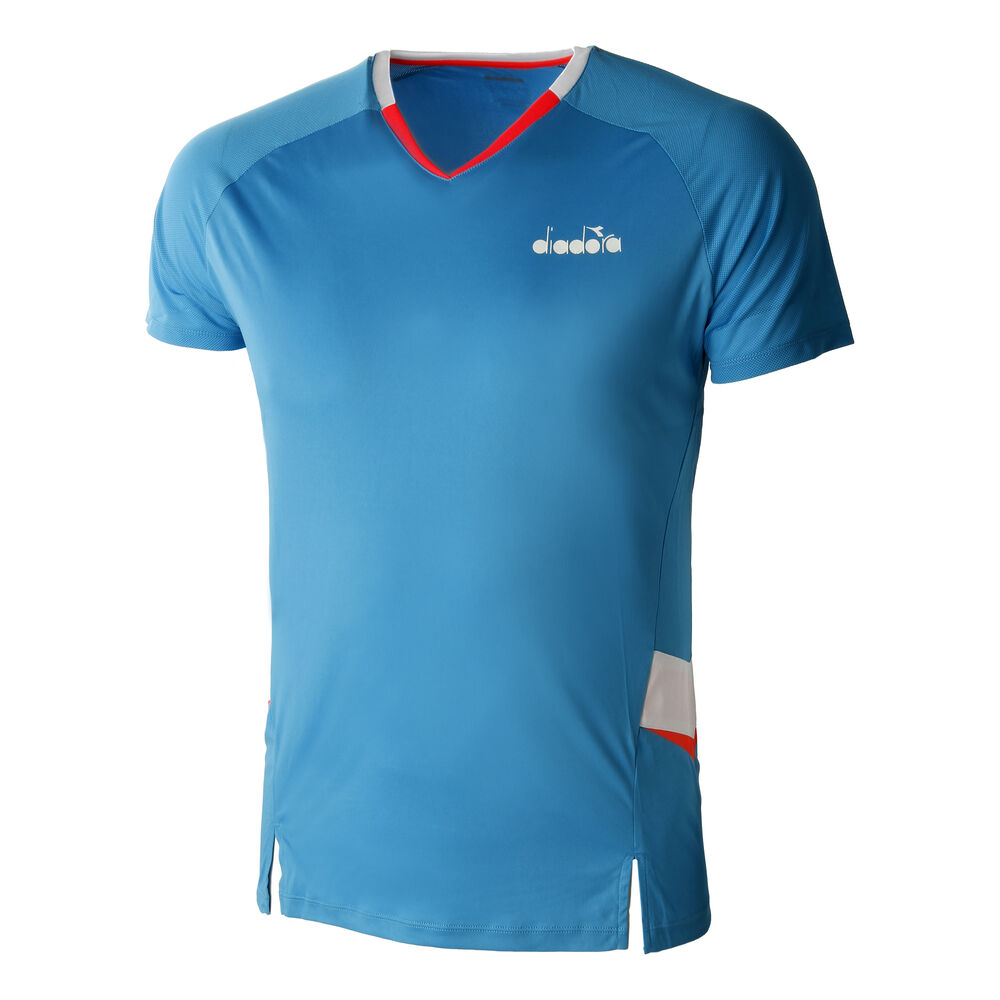Diadora T-shirt Hommes - Bleu Clair , Blanc