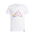 Vêtements adidas adidas Graphic T-shirt Enfants-Blanc,Multicouleur