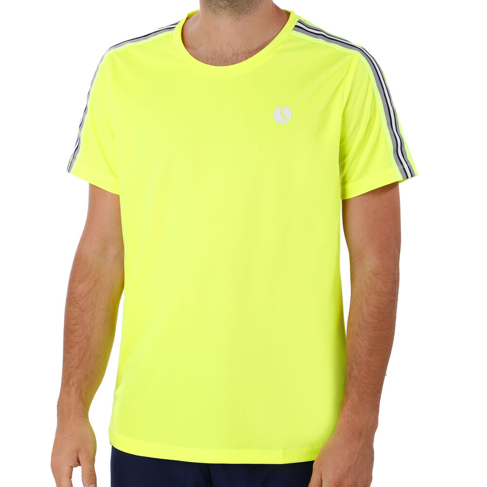 Björn Borg Tomlin T-shirt Hommes - Jaune Citron , Bleu Foncé