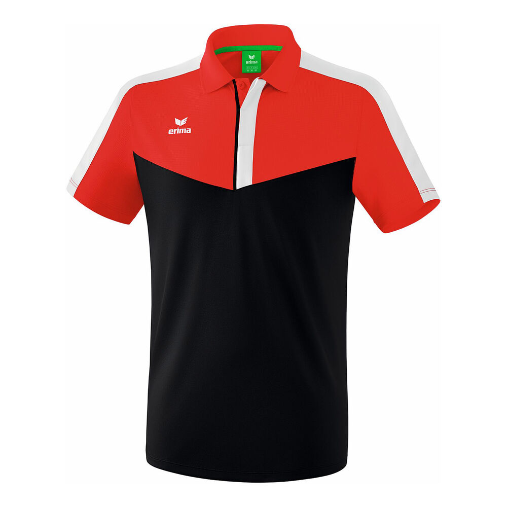 Erima Squad Function Polo Hommes - Noir , Rouge