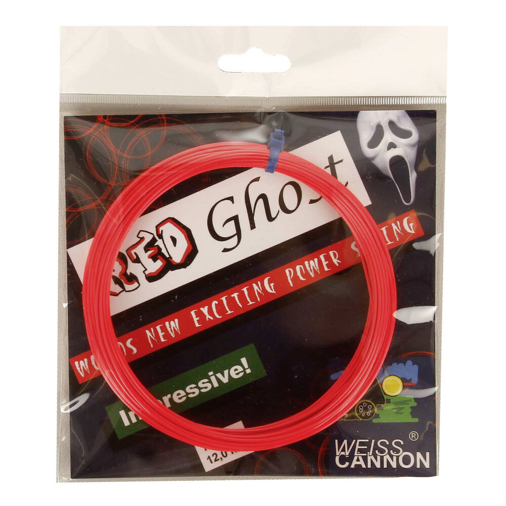 Weiss Cannon Ghost Cordage En Garniture 12m - Rouge