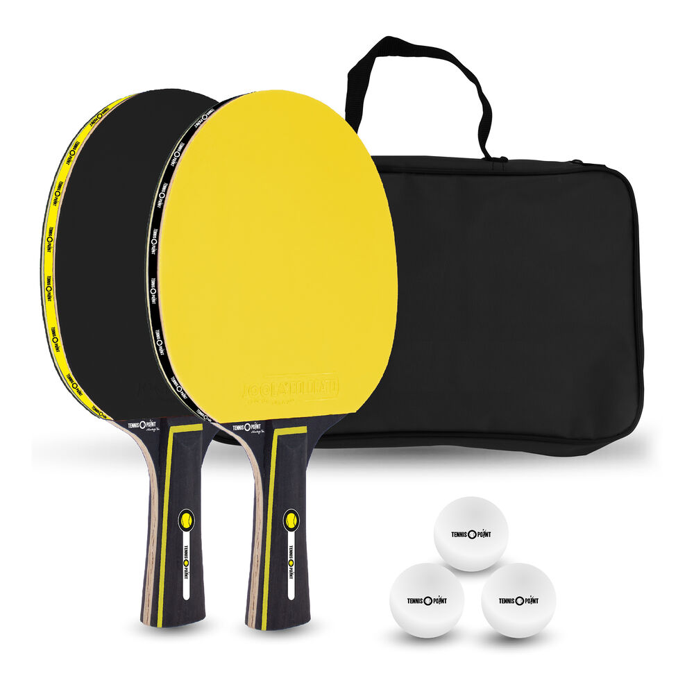 Tennis-Point Tischtennis-Set Ensemble De Tennis De Table - Jaune , Noir