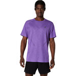 Vêtements ASICS ASICS Metarun Maillot De Course Hommes-Violet