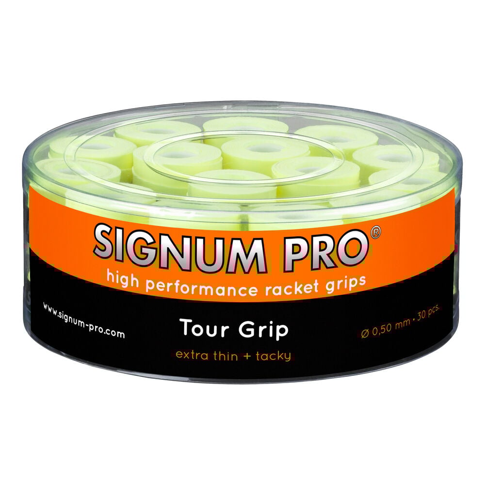 Signum Pro Tour Grip Pack De 30 - Jaune