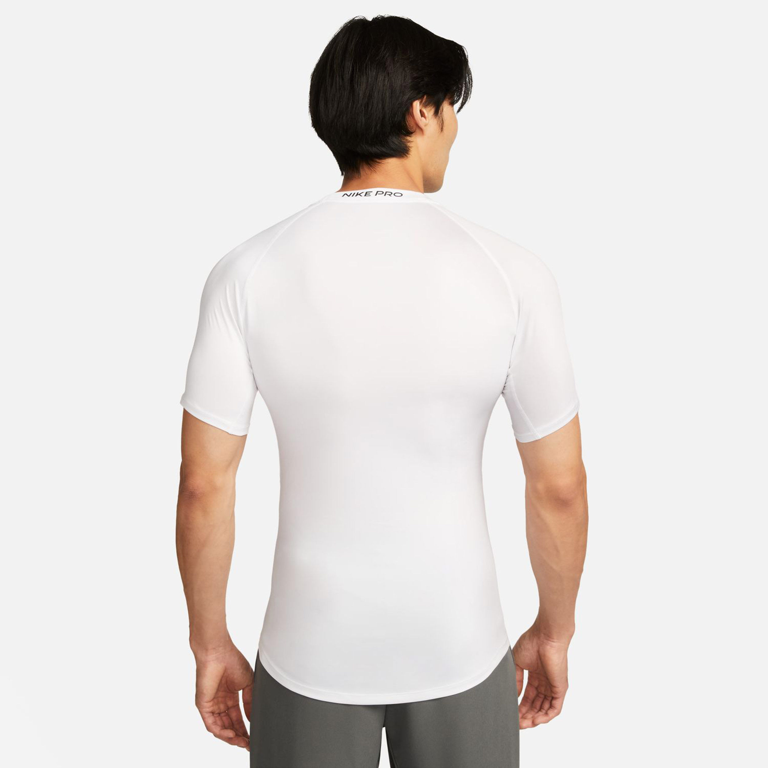 Dri Fit Pro Tight Fitness T shirt Hommes Blanc Noir