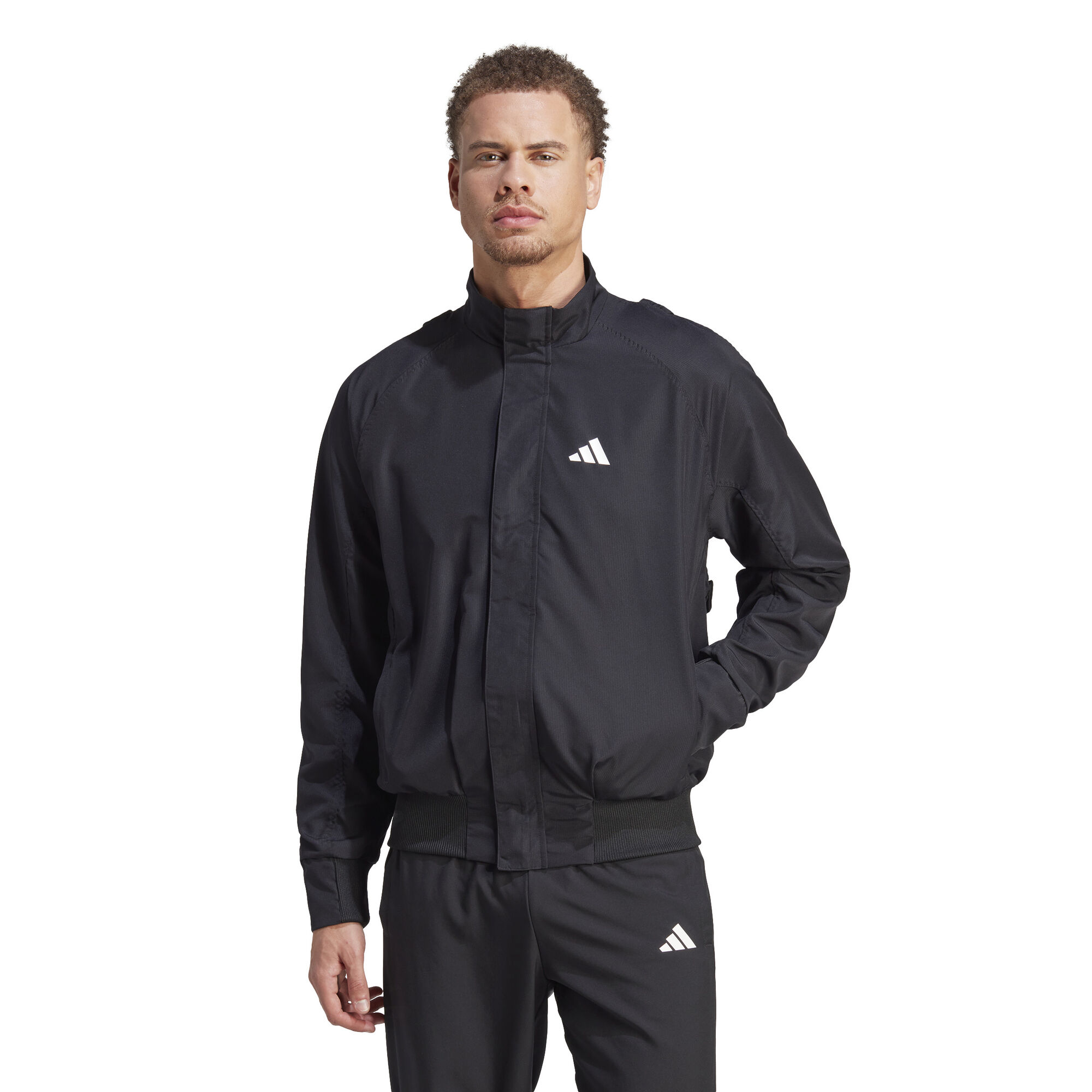 Vestes Homme | Bouclette Track Veste Black | Adidas » Ritam Kulturizma