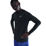 Vêtements Nike Nike Stride Maillot de course Hommes - noir, argent