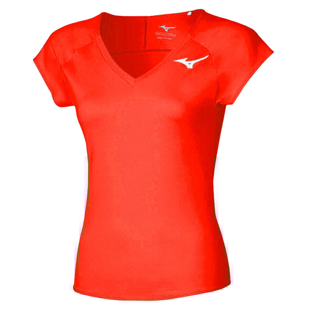 Mizuno T-shirt Femmes - Rouge