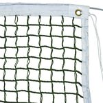 Équipement Court De Tennis Tegra Tennisnetz Slice, grün