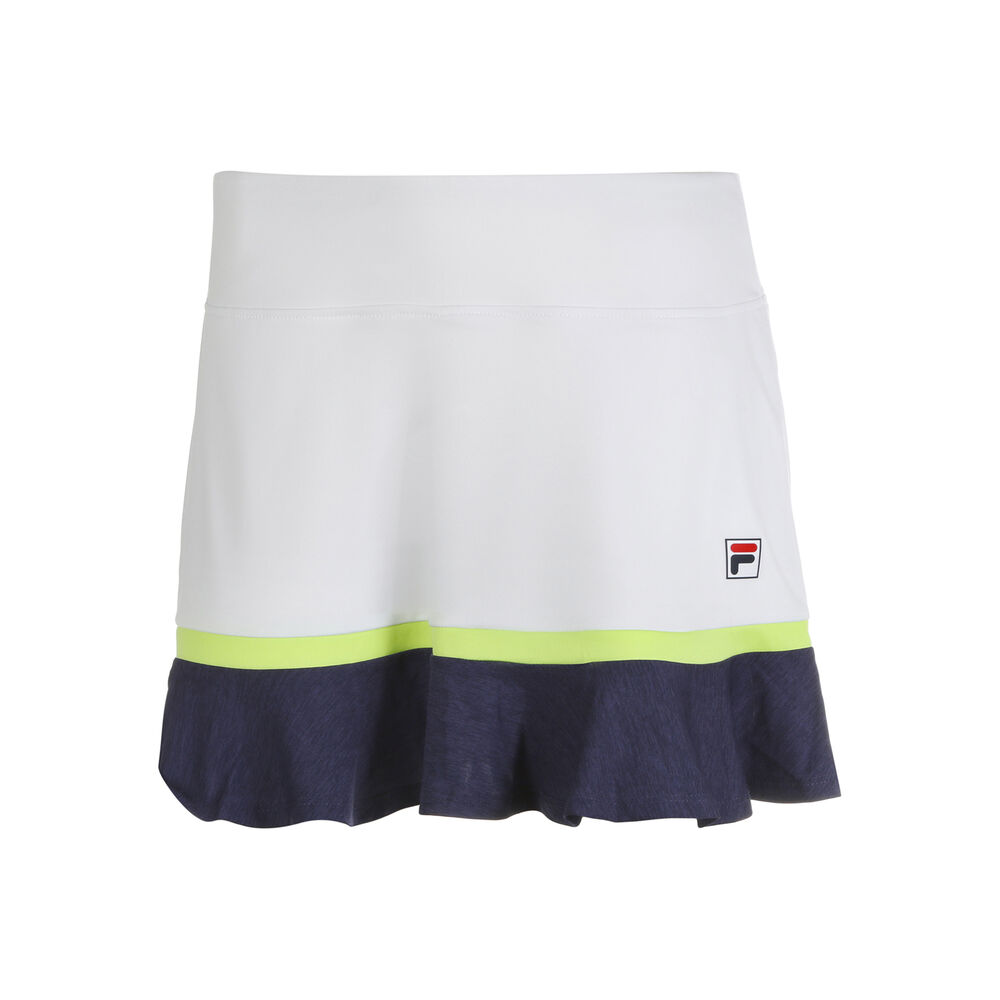 Fila Selina Jupe Femmes - Blanc , Bleu Foncé