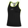 Flow D&eacute;bardeur tank top Femmes - noir, vert