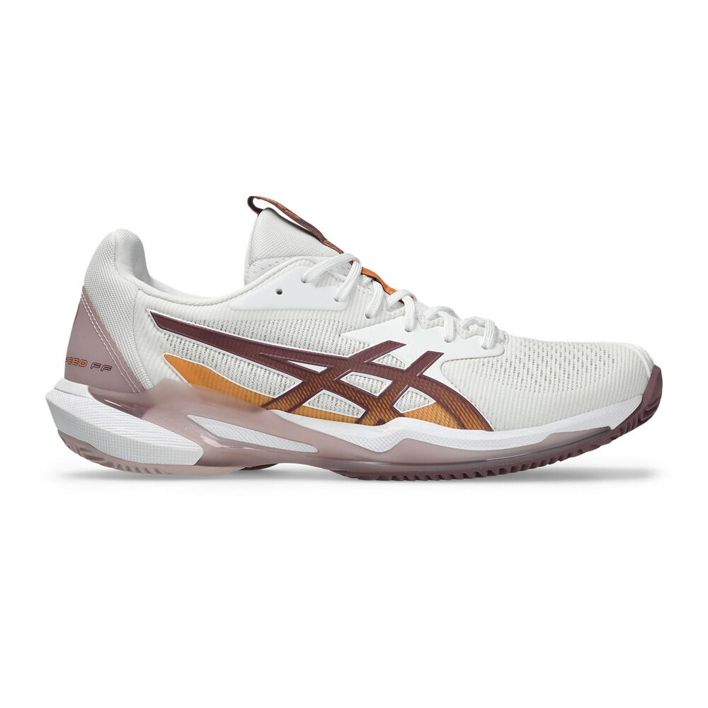 ASICS Solution Speed FF 3 Clay Chaussure Terre Battue Femmes-Blanc,Marron