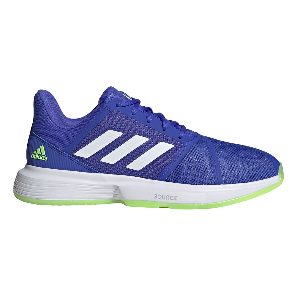 adidas Court Jam Bounce Chaussures Toutes Surfaces Hommes - Bleu , Blanc