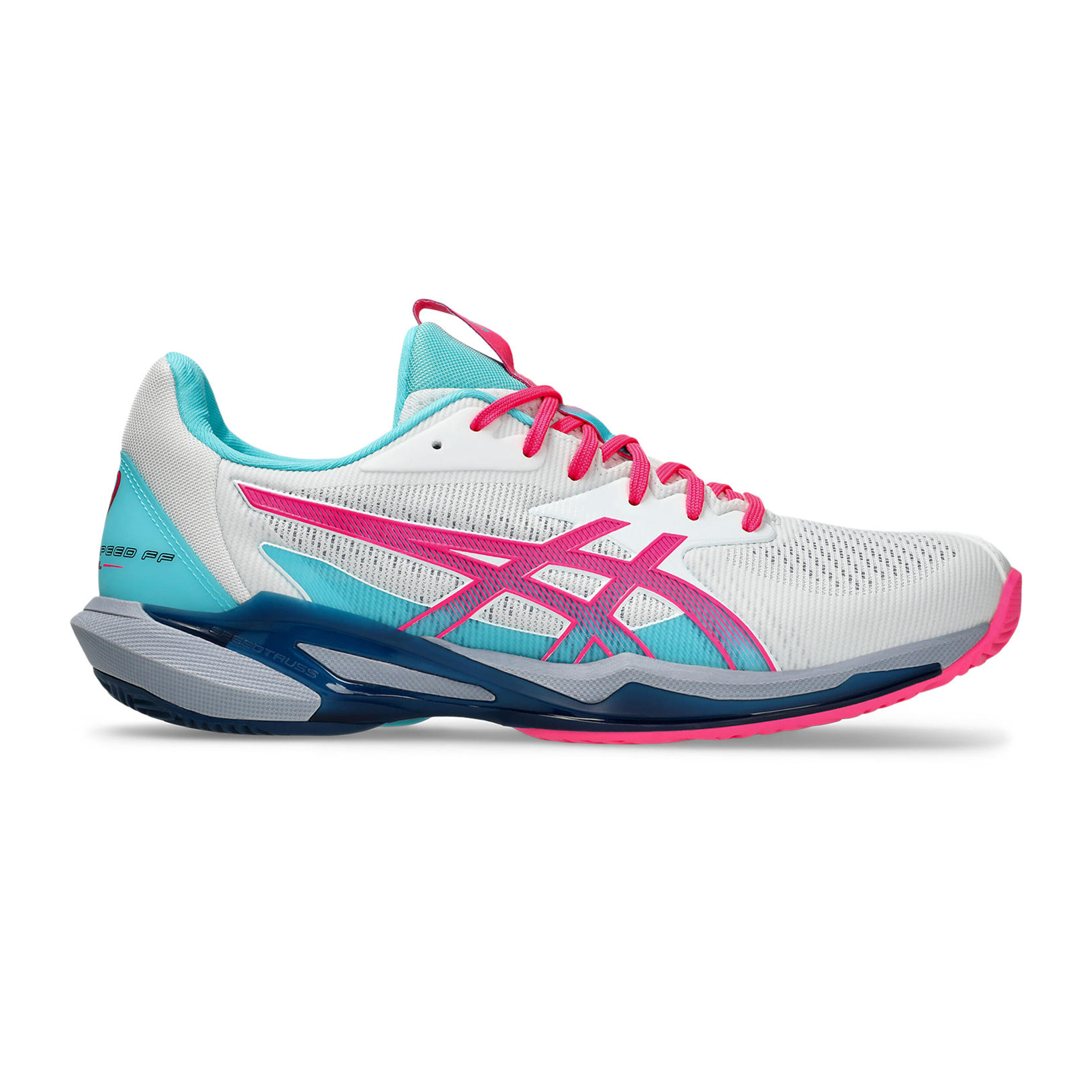 Solution Speed FF 3 Chaussures Padel Hommes Blanc Pink