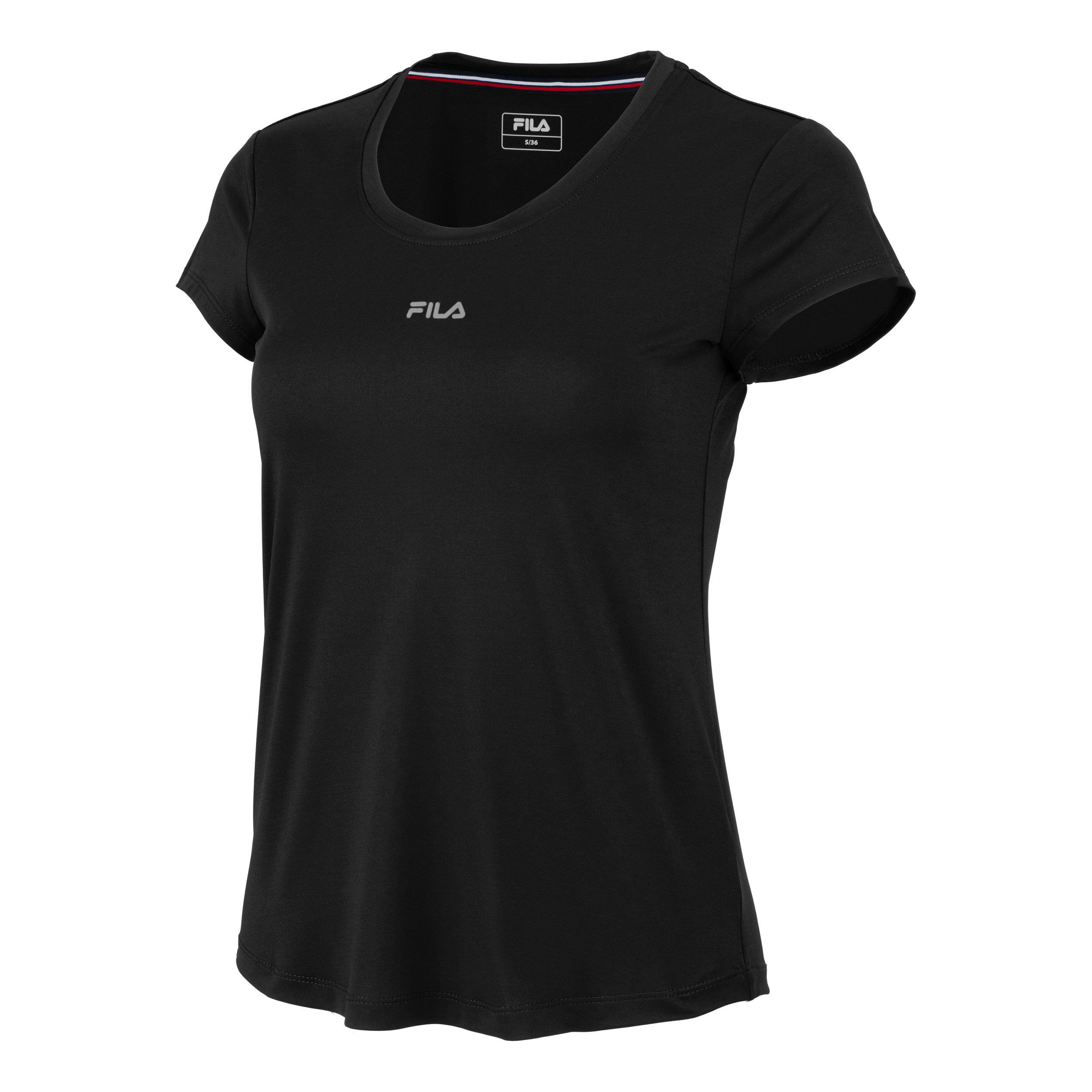 Tee shirt fila noir femme clearance