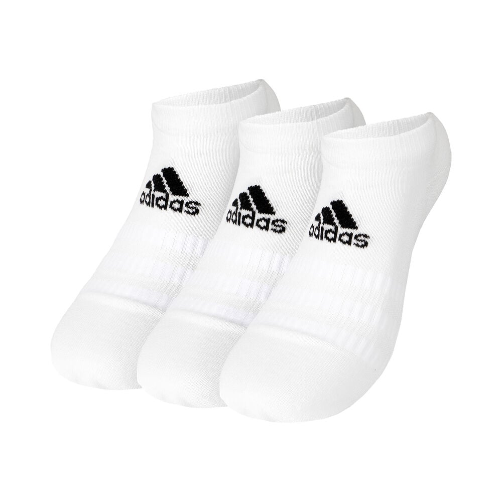 adidas Light Low Chaussettes De Sport Pack De 3 - Blanc , Noir