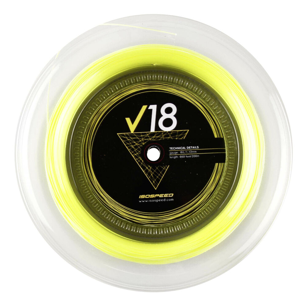 Isospeed V18 Bobine Cordage 200m - Jaune