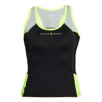 Vêtements Black Crown Black Crown Santander T-shirt Femmes-Noir,Jaune Lemon