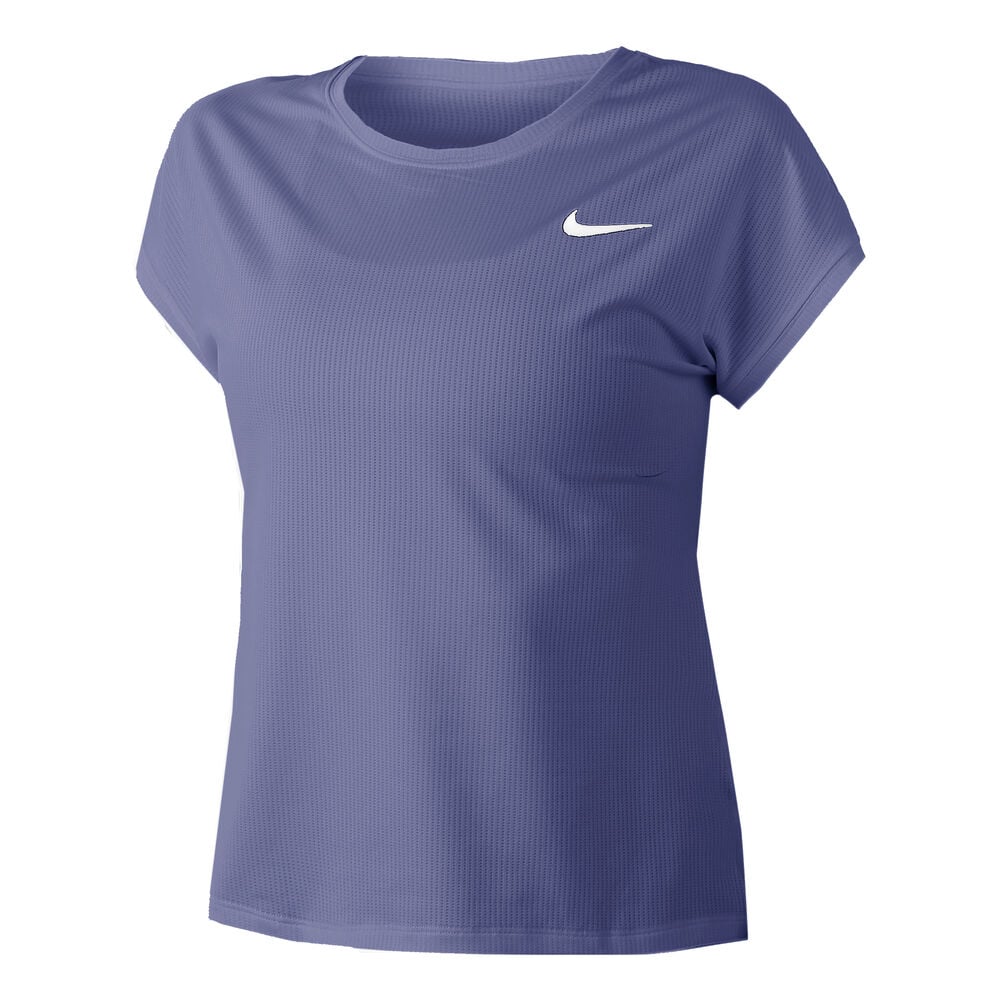Nike Dri-Fit Victory Court T-shirt Femmes - Violet , Blanc