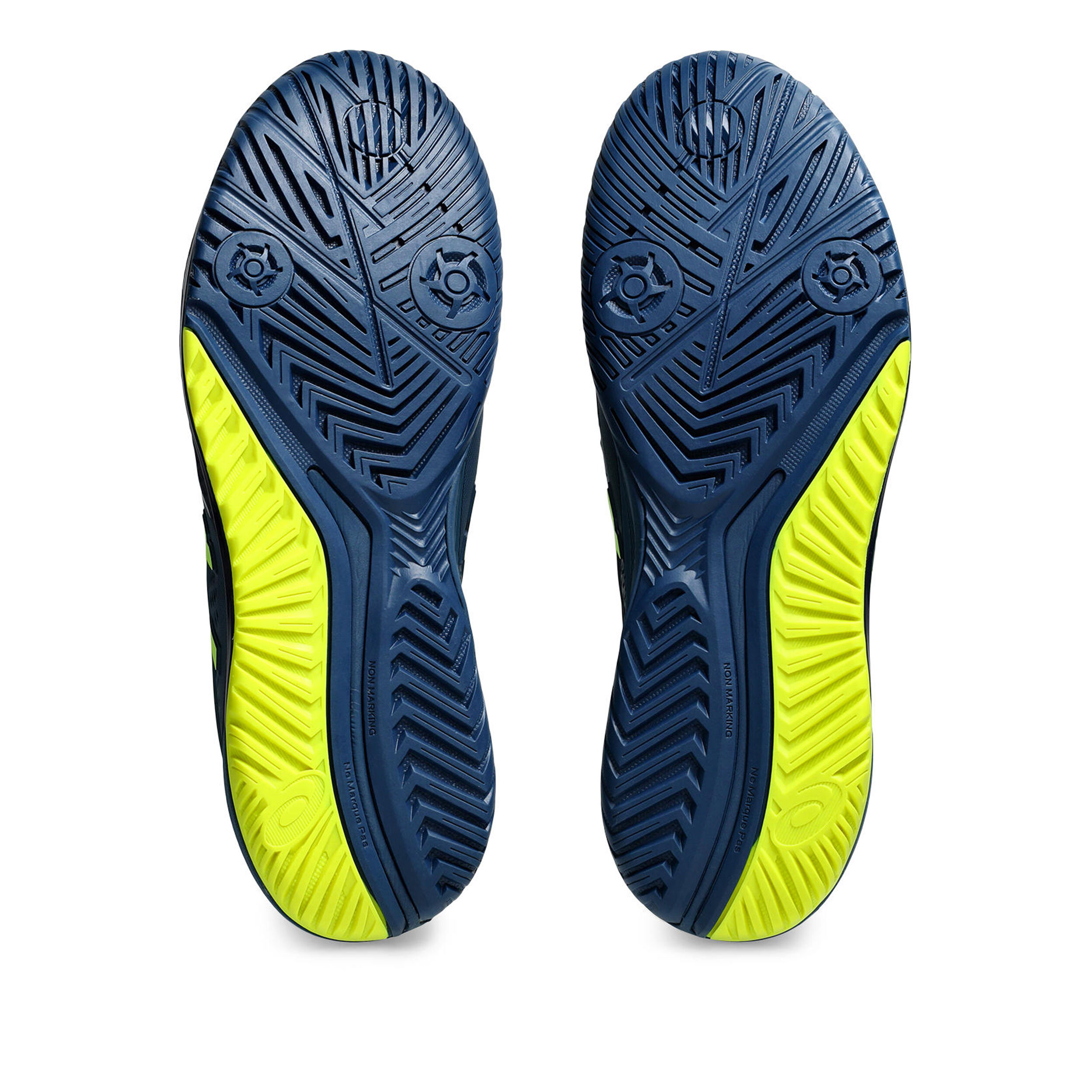 Asics gel roadhawk bleu jaune sale