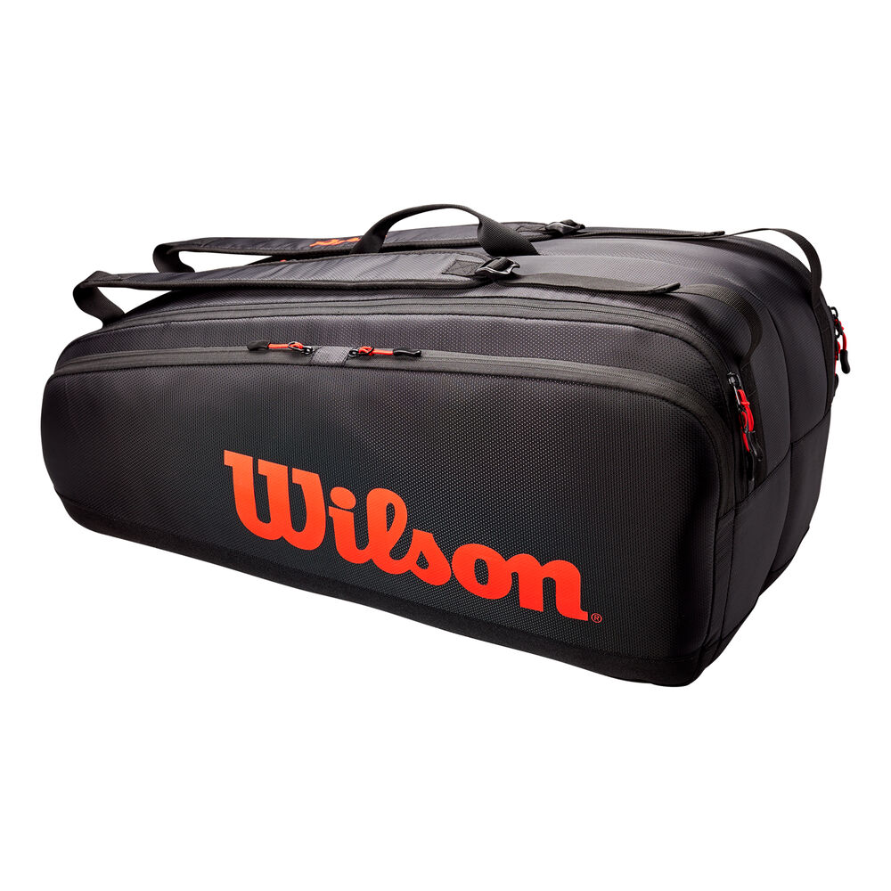 Wilson Tour Housse De Raquette Lot De 12 - Rouge , Noir