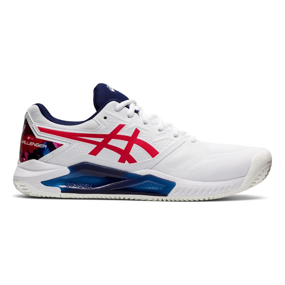 Asics Gel-Challenger 13 Chaussure Terre Battue Hommes - Blanc , Rouge