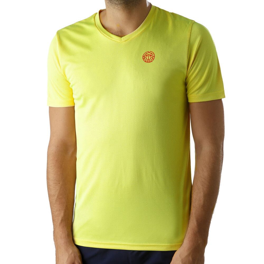 BIDI BADU Ted Tech T-shirt Hommes - Jaunes Fluo , Orange