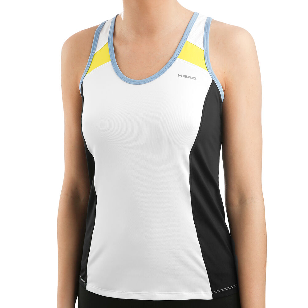 HEAD Ava Débardeur Tank Top Femmes - Blanc , Noir