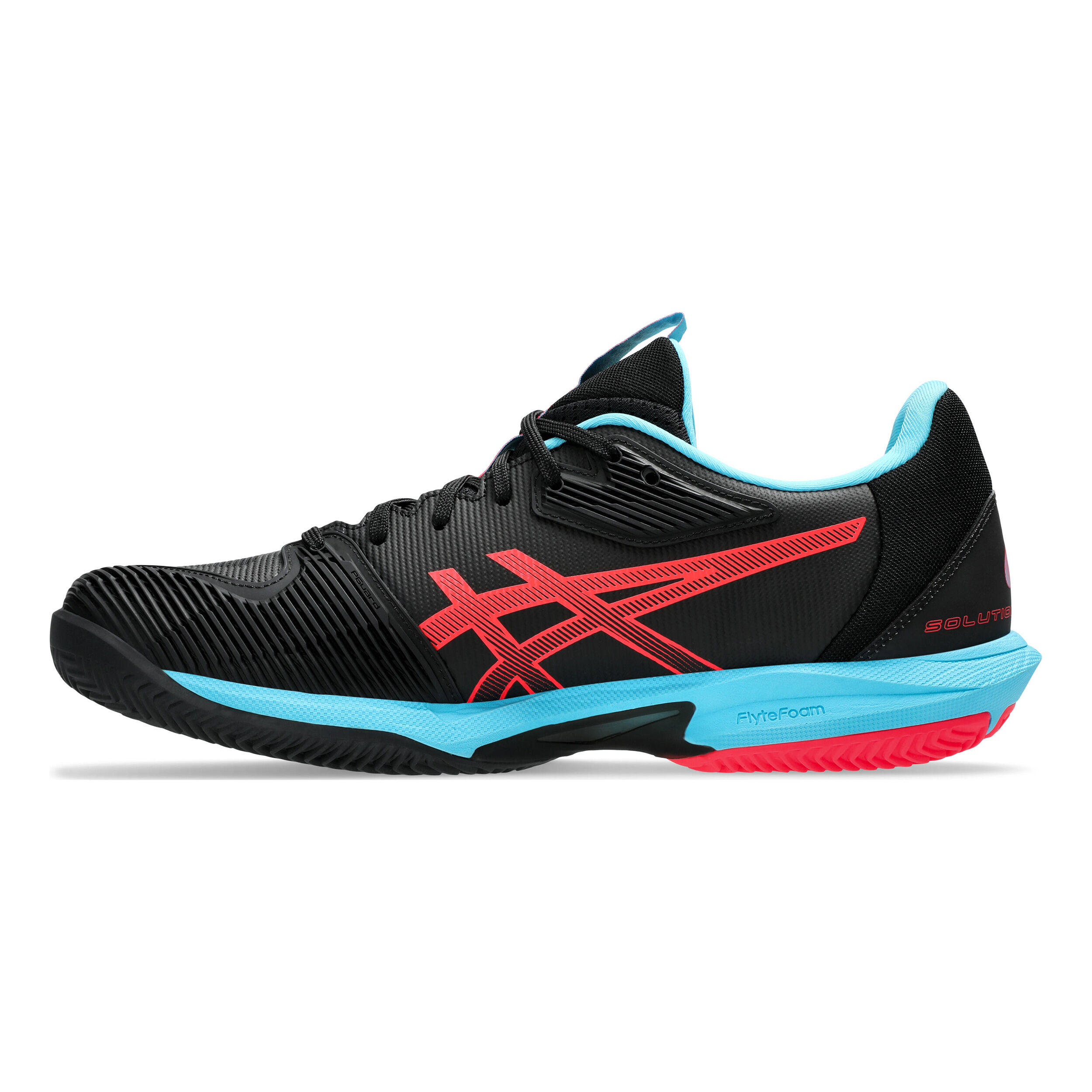 Asics gel-solution speed 3 clay chaussure terre battue exclusif hommes - noir blanc hot sale