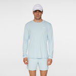 V&ecirc;tements JLindeberg JLindeberg Ade Haut Manches Longues Hommes-Bleu Clair