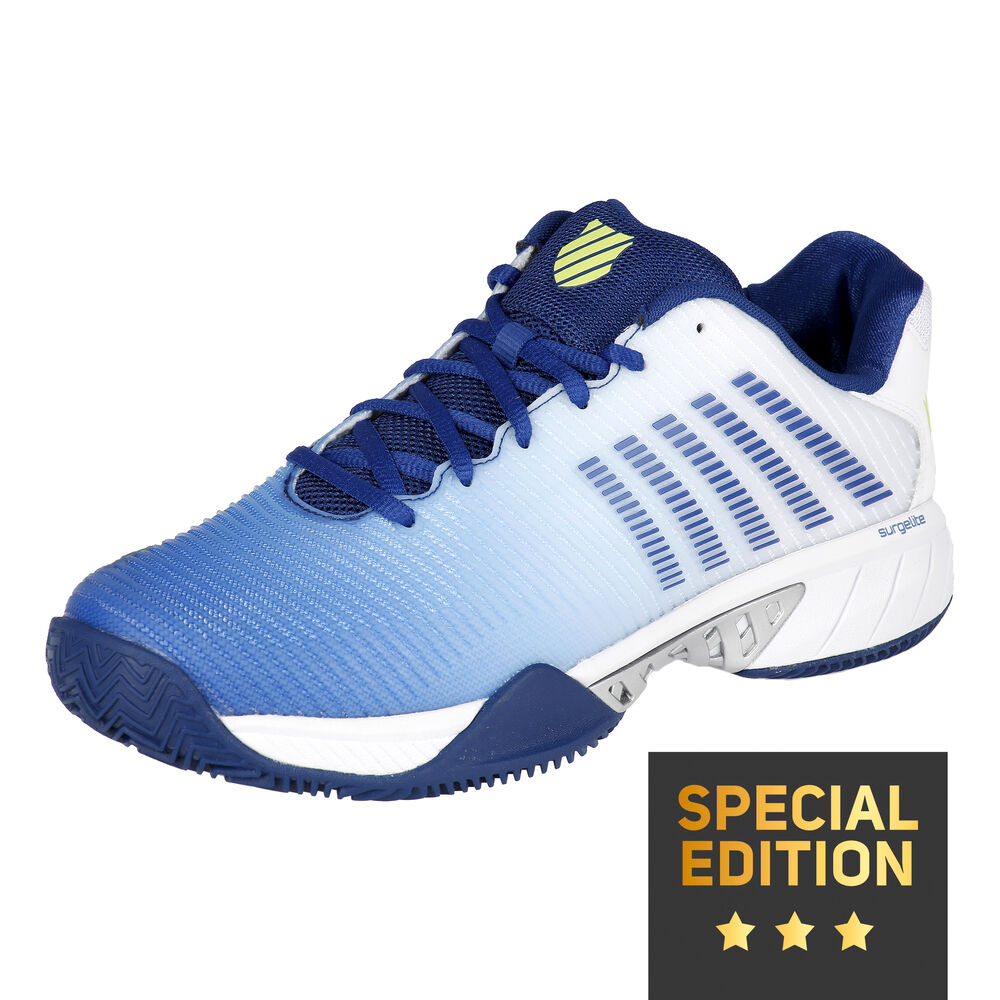 K-Swiss Hypercourt Express 2 HB Edition Spéciale Hommes - Bleu Foncé , Blanc