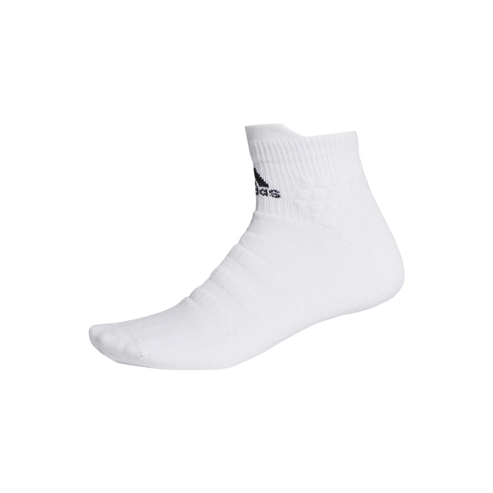 adidas Alphaskin Ankle Chaussettes De Sport - Blanc , Noir