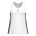 V&ecirc;tements HEAD HEAD Club 25 Tech D&eacute;bardeur Tank Top Femmes-Bleu Fonc&eacute;,Blanc