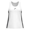 Club 25 Tech D&eacute;bardeur Tank Top Femmes-Bleu Fonc&eacute;,Blanc