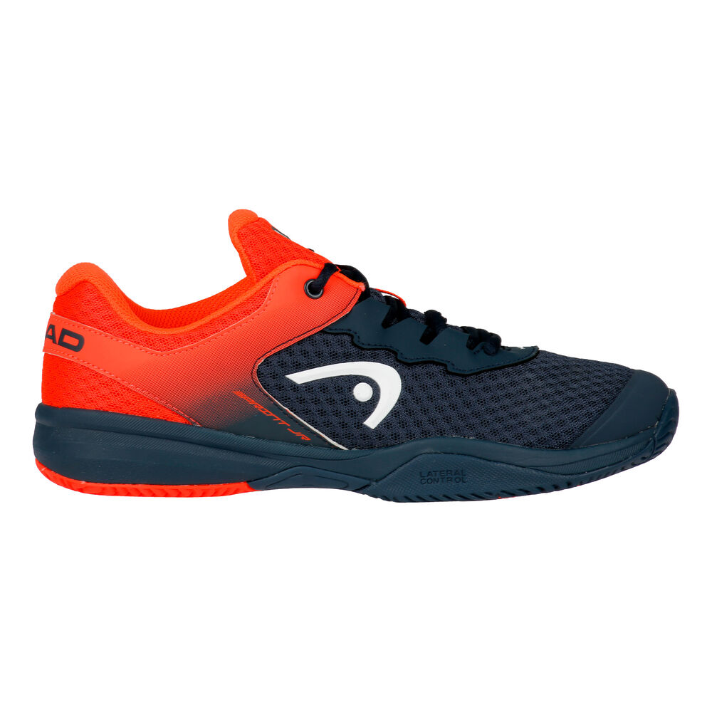 HEAD Sprint 3.0 Chaussures Toutes Surfaces Enfants - Bleu Foncé , Rouge Clair