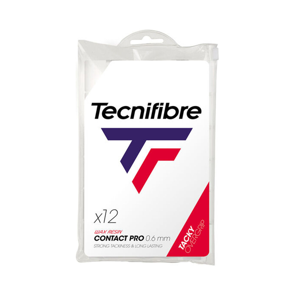 Tecnifibre Pro Contact ATP Pack De 12 - Blanc