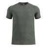 Essential Seamless Maillot de course Hommes-vert olive