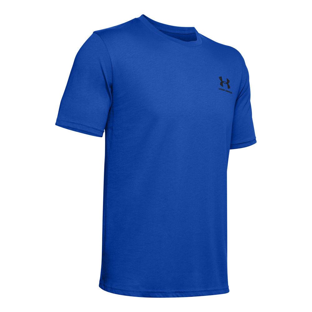 Under Armour Sportstyle Left Chest T-shirt Hommes - Bleu , Noir