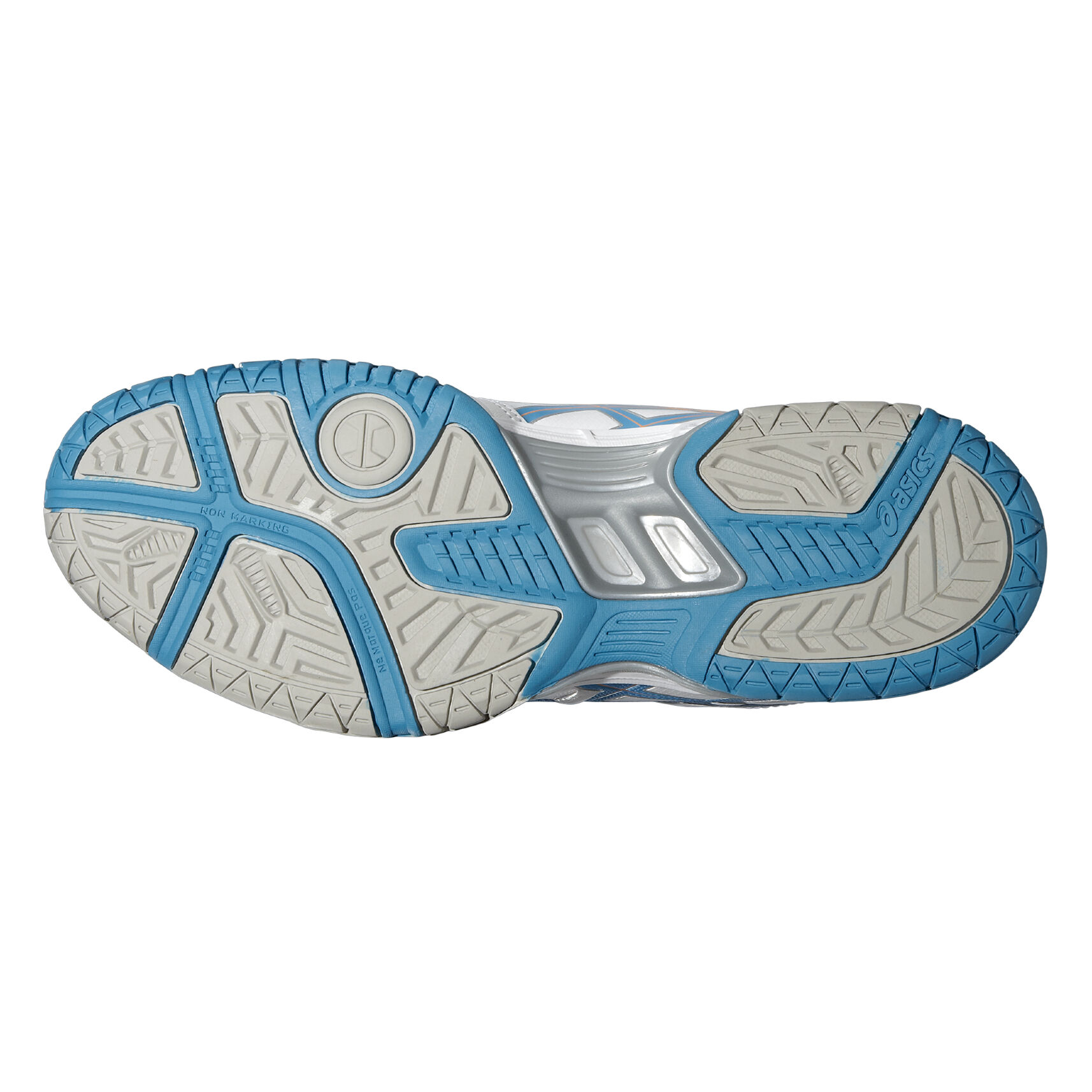 Buy ASICS Gel Game 5 Chaussures Toutes Surfaces Femmes Blanc Bleu online Tennis Point FR