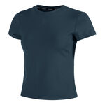 V&ecirc;tements de tennis Nike Nike Court Dri-Fit Advantage T-shirt Femmes-Bleu Fonc&eacute;,Bleu Fonc&eacute;