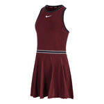 Vêtements Nike Nike Court Dri-FIT Slam Robe Femmes-Rouge Foncé