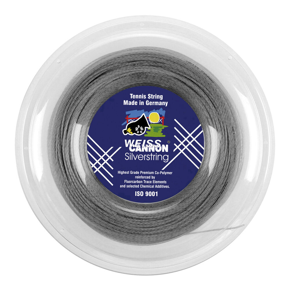 Weiss Cannon Silverstring Bobine Cordage 200m - Argent